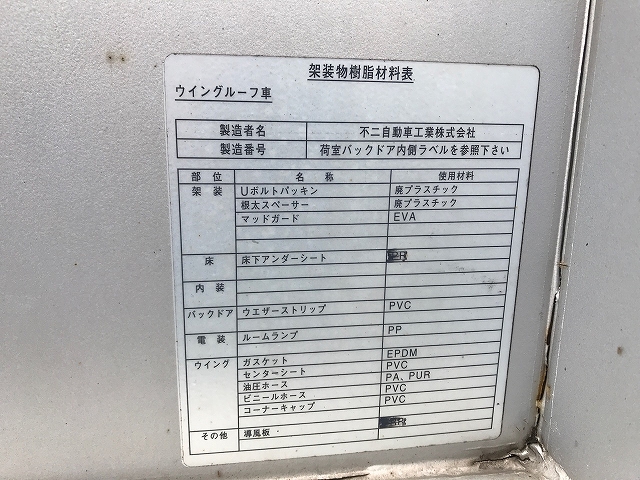 トヨタトヨエースアルミウイング小型（2t・3t）[写真34]