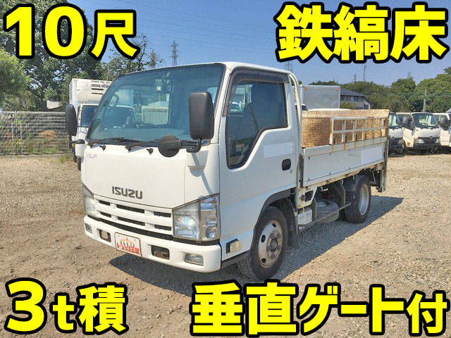 いすゞエルフ平ボディ小型（2t・3t）TKG-NKR85A [写真01]