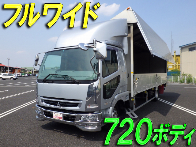 三菱ふそうファイターアルミウイング中型（4t）PA-FK61R [写真01]