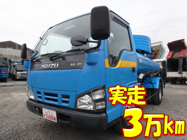 いすゞエルフバキュームカー小型（2t・3t）PB-NKR81N [写真01]