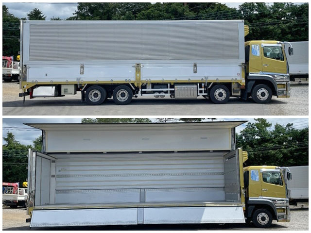 三菱ふそうスーパーグレート冷蔵冷凍ウイング大型（10t）[写真06]