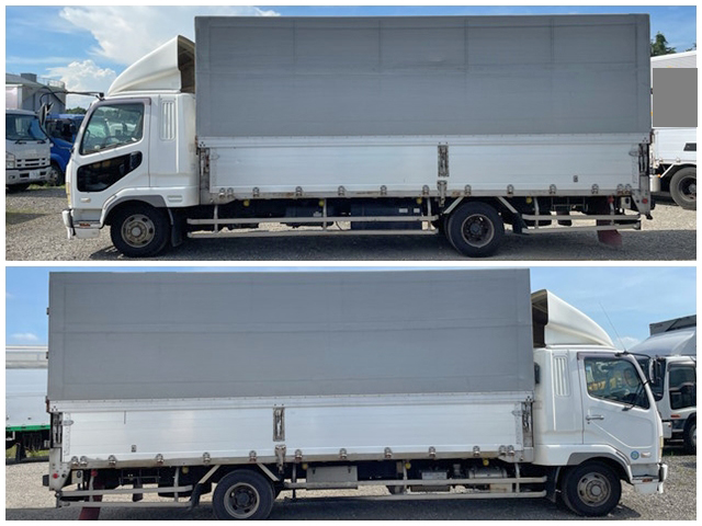 三菱ふそうファイター幌ウイング中型（4t）[写真05]