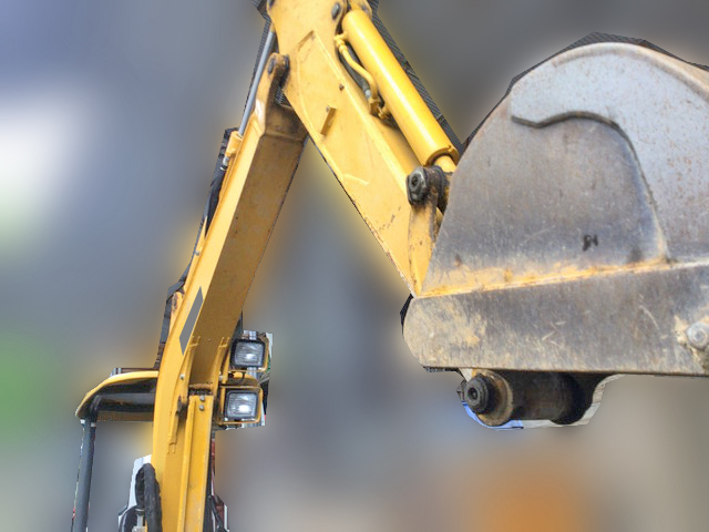 コマツミニユンボ（ミニバックホー）[写真04]