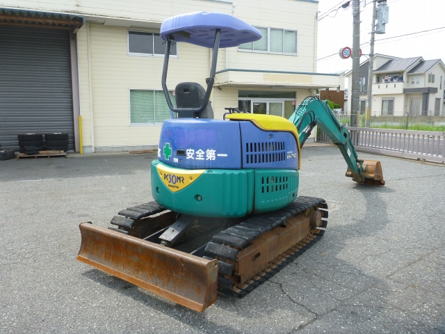 コマツミニユンボ（ミニバックホー）[写真02]