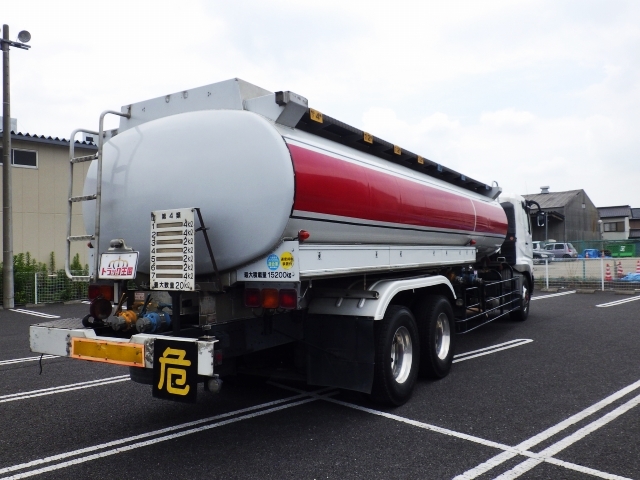 三菱ふそうスーパーグレートタンク車（タンクローリー）大型（10t）[写真02]