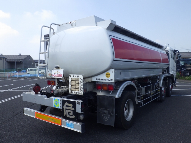 三菱ふそうスーパーグレートタンク車（タンクローリー）大型（10t）[写真02]