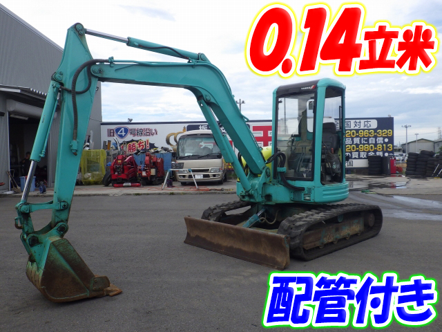 ヤンマーミニユンボ（ミニバックホー）[写真01]