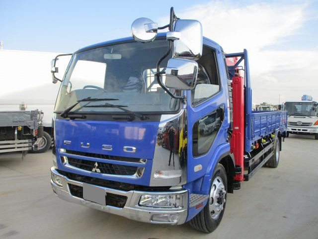 三菱ふそうファイターセルフクレーン4段増トン（6t・8t）PFG-FK72FZ [写真01]