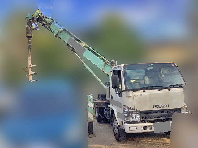 いすゞエルフ穴掘建柱車小型（2t・3t）[写真03]