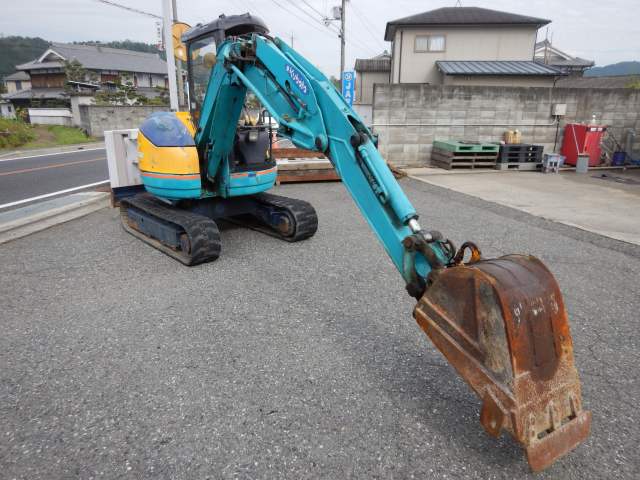 クボタミニユンボ（ミニバックホー）[写真02]
