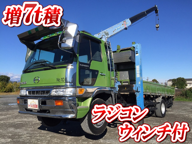 日野レンジャーセルフクレーン3段増トン（6t・8t）KC-FE1JLCA [写真01]