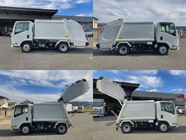 いすゞエルフパッカー車（塵芥車）小型（2t・3t）[写真05]