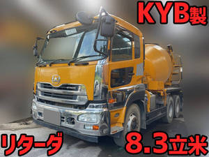 UDトラックスクオンミキサー車（コンクリートミキサー）2013年(平成25年)QKG-CW5XL