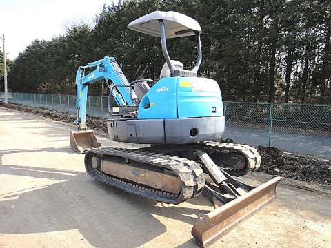 北越工業ミニユンボ（ミニバックホー）[写真02]