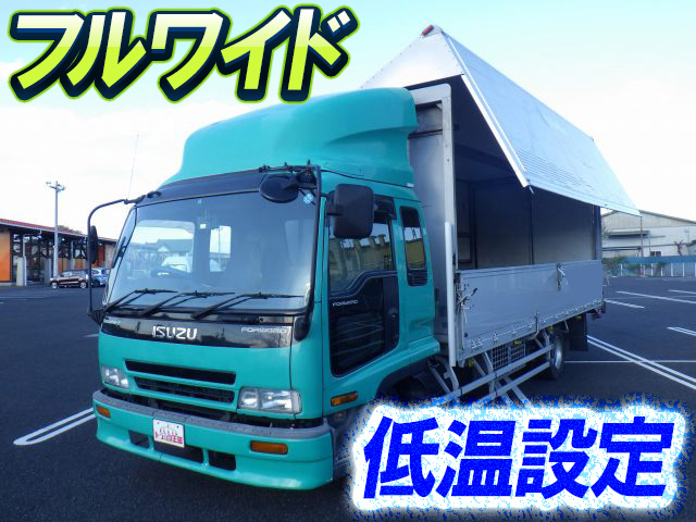 いすゞフォワード冷蔵冷凍ウイング中型（4t）KK-FRR35L4 [写真01]