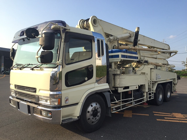 三菱ふそうスーパーグレートコンクリートポンプ車大型（10t）[写真01]