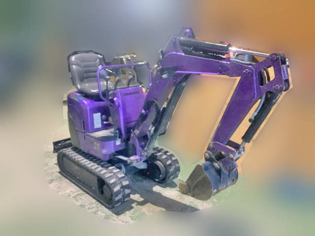 ヤンマーミニユンボ（ミニバックホー）[写真03]