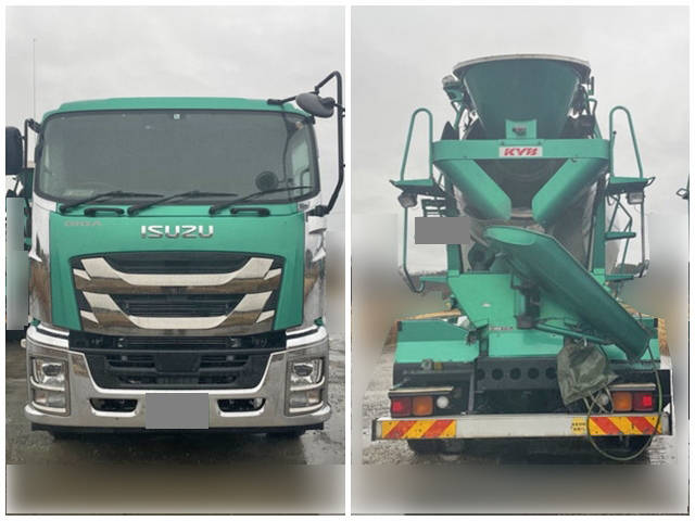 いすゞギガミキサー車（コンクリートミキサー）大型（10t）[写真06]