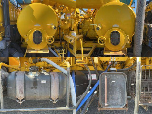 三菱ふそうファイターミニヨン汚泥吸引車中型（4t）[写真13]