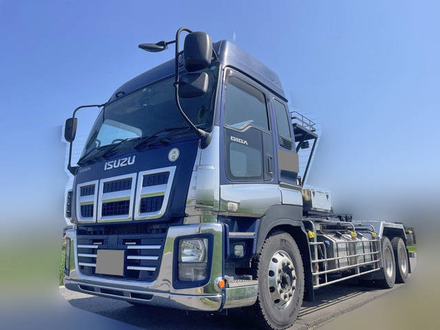 中古コンテナ専用車 いすゞ 三重・長野・新潟 ギガ（QDG-CYZ52AMQ