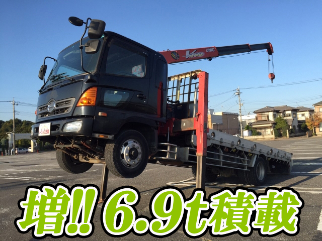 日野レンジャーセルフクレーン3段増トン（6t・8t）KL-FE1JLEA [写真01]