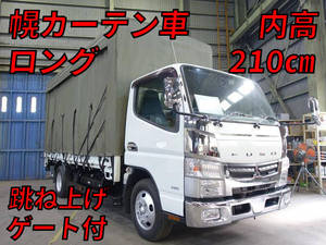 三菱ふそうキャンターカーテン車2014年(平成26年)TKG-FEA50