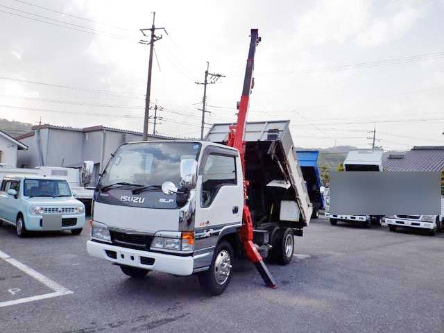 いすゞエルフダンプ・クレーン付小型（2t・3t）[写真01]