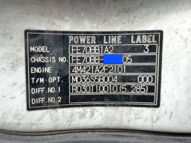 三菱ふそうキャンタークレーン付小型（2t・3t）[写真36]