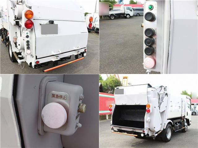 いすゞエルフパッカー車（塵芥車）小型（2t・3t）[写真10]