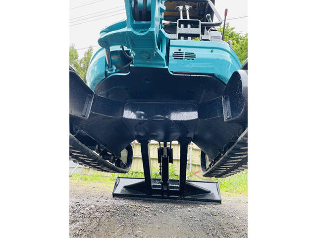 クボタミニユンボ（ミニバックホー）[写真10]