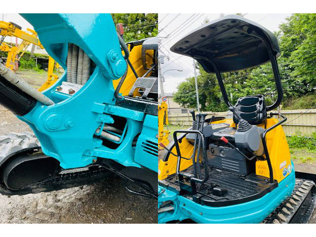 クボタミニユンボ（ミニバックホー）[写真12]