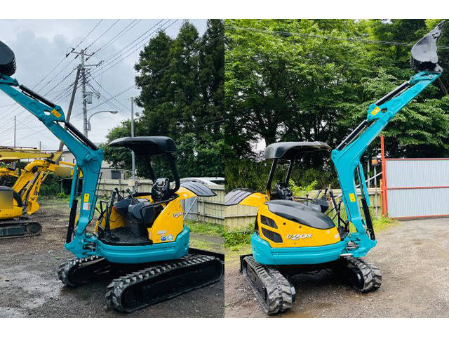 クボタミニユンボ（ミニバックホー）[写真13]