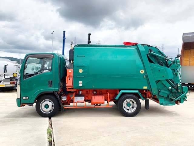 いすゞエルフパッカー車（塵芥車）小型（2t・3t）[写真07]
