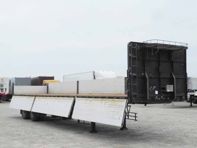 その他のメーカーその他の車種煽付平床式トレーラー大型（10t）[写真03]