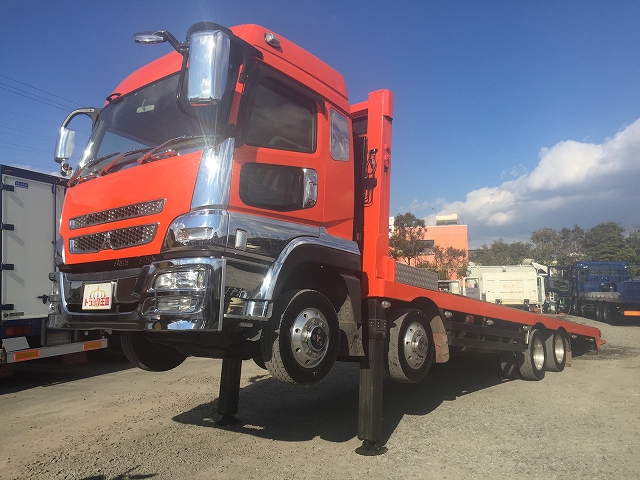 三菱ふそうスーパーグレートセルフローダー大型（10t）BDG-FS50JZ [写真01]