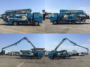 中古コンクリートポンプ車 いすゞ 栃木・岩手・秋田 エルフ（PA-NPR81N