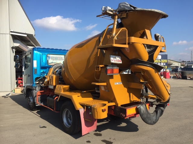 日野レンジャーミキサー車（コンクリートミキサー）中型（4t）[写真02]