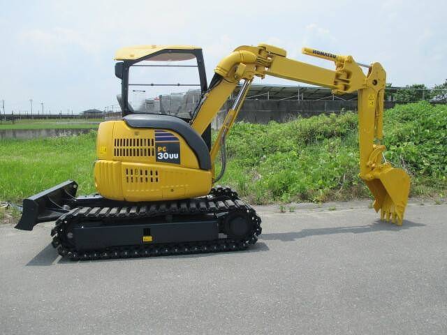 コマツミニユンボ（ミニバックホー）[写真02]