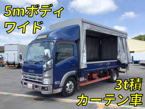 いすゞエルフカーテン車2014年(平成26年)TKG-NPR85AR