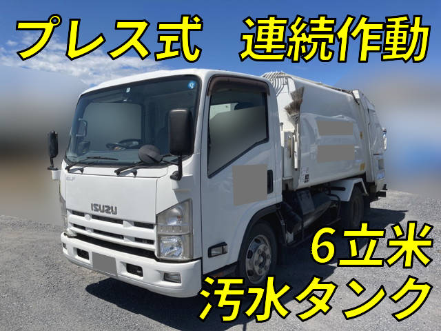 いすゞエルフパッカー車（塵芥車）小型（2t・3t）[写真01]