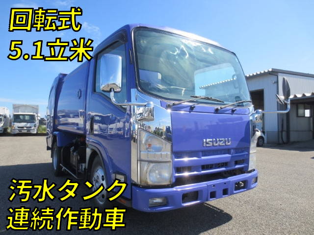 いすゞエルフパッカー車（塵芥車）小型（2t・3t）[写真01]