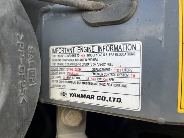 コベルコミニユンボ（ミニバックホー）[写真27]