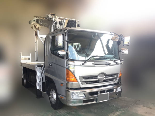 中古穴掘建柱車 日野 兵庫・愛媛・香川 レンジャー（BDG-FD7JGWA
