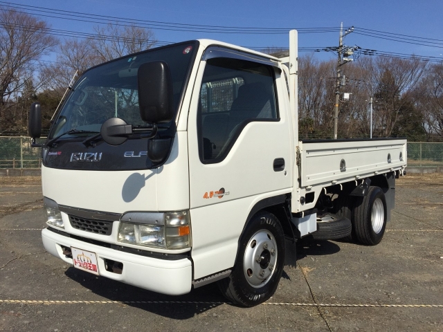 いすゞエルフ平ボディ小型（2t・3t）[写真01]