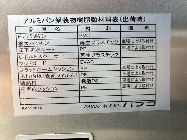 三菱ふそうキャンターアルミバン小型（2t・3t）[写真14]