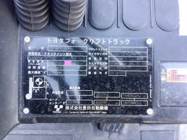 トヨタフォークリフト[写真16]