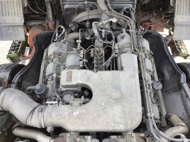 三菱ふそうスーパーグレートミキサー車（コンクリートミキサー）大型（10t）[写真28]