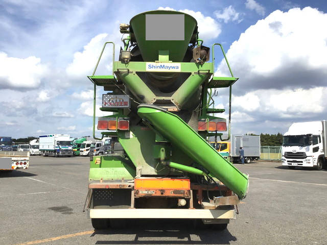 三菱ふそうスーパーグレートミキサー車（コンクリートミキサー）大型（10t）[写真09]