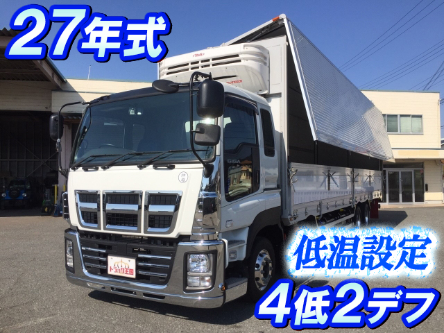 いすゞギガ冷蔵冷凍ウイング大型（10t）QKG-CYJ77A [写真01]
