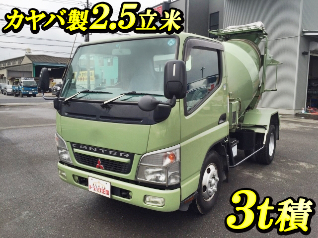 Pa Fe73db 中古ミキサー車 コンクリートミキサー 小型 2t 3t キャンター 栃木 福島 山形エリア販売実績 中古トラックのトラック王国